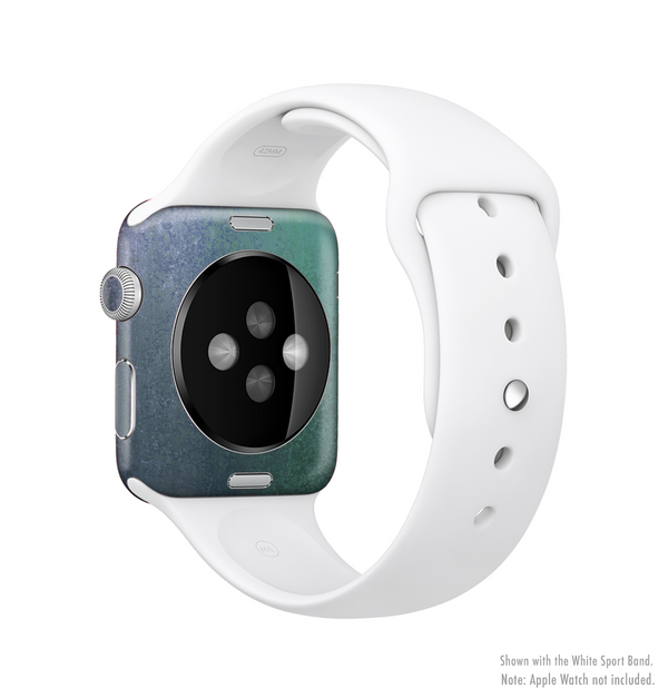 The Vivid Emerald Green Sponge Texture Full-Body Skin Kit for the Apple Watch