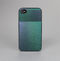 The Vivid Emerald Green Sponge Texture Skin-Sert for the Apple iPhone 4-4s Skin-Sert Case