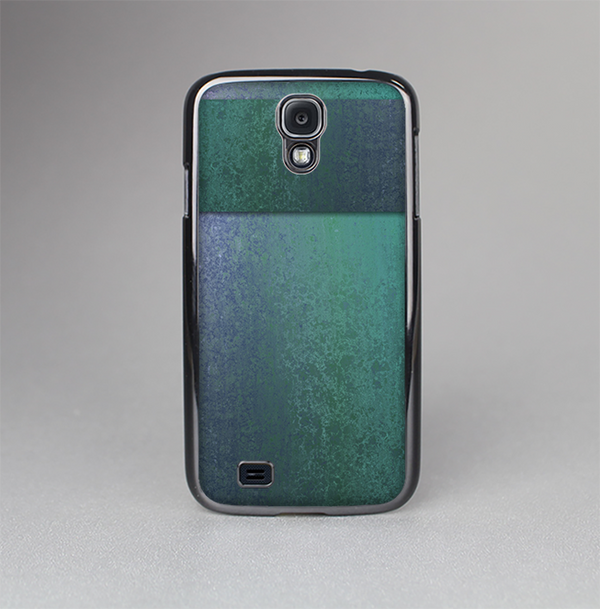 The Vivid Emerald Green Sponge Texture Skin-Sert Case for the Samsung Galaxy S4