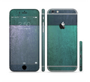 The Vivid Emerald Green Sponge Texture Sectioned Skin Series for the Apple iPhone 6s Plus