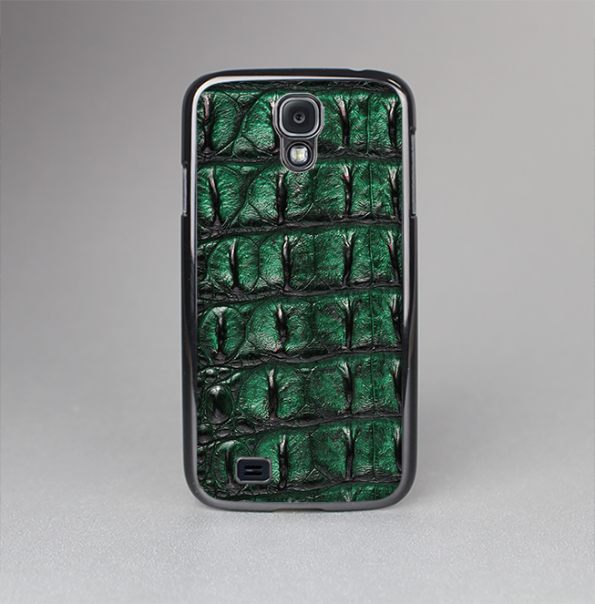 The Vivid Green Crocodile Skin Skin-Sert Case for the Samsung Galaxy S4