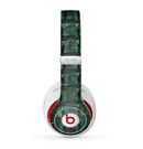The Vivid Green Crocodile Skin Skin for the Beats by Dre Studio (2013+ Version) Headphones