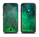 The Vivid Green Sagging Painted Surface Apple iPhone 6/6s LifeProof Fre Case Skin Set