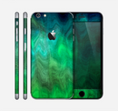 The Vivid Green Sagging Painted Surface Skin for the Apple iPhone 6 Plus