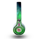 The Vivid Green Sagging Painted Surface Skin for the Beats by Dre Mixr Headphones