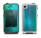 The Vivid Green Watercolor Panel Apple iPhone 4-4s LifeProof Fre Case Skin Set