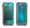 The Vivid Green Watercolor Panel Apple iPhone 5c LifeProof Nuud Case Skin Set