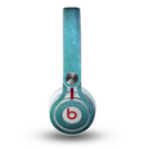 The Vivid Green Watercolor Panel Skin for the Beats by Dre Mixr Headphones