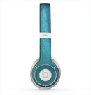 The Vivid Green Watercolor Panel Skin for the Beats by Dre Solo 2 Headphones