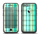 The Vivid Green and Yellow Woven Pattern Apple iPhone 6/6s LifeProof Fre Case Skin Set