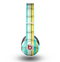 The Vivid Green and Yellow Woven Pattern Skin for the Beats by Dre Original Solo-Solo HD Headphones
