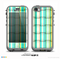 The Vivid Green and Yellow Woven Pattern Skin for the iPhone 5c nüüd LifeProof Case