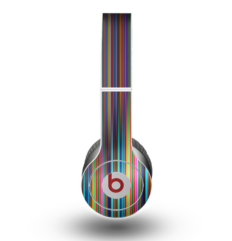 The Vivid Multicolored Stripes Skin for the Beats by Dre Original Solo-Solo HD Headphones
