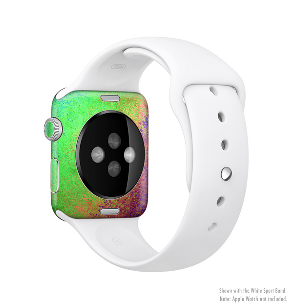 The Vivid Neon Colored Texture Full-Body Skin Kit for the Apple Watch