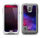 The Vivid Pink Galaxy Lights Samsung Galaxy S5 LifeProof Fre Case Skin Set