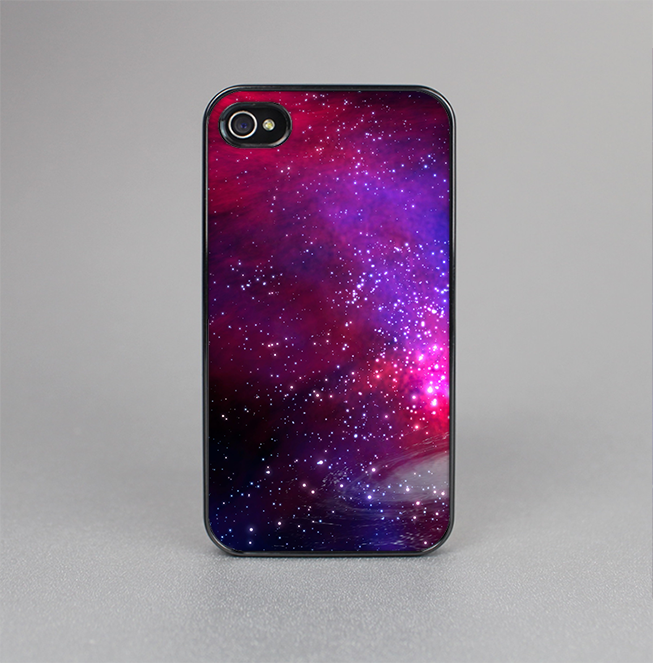 The Vivid Pink Galaxy Lights Skin-Sert for the Apple iPhone 4-4s Skin-Sert Case