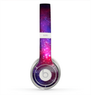 The Vivid Pink Galaxy Lights Skin for the Beats by Dre Solo 2 Headphones