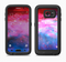 The Vivid Pink and Blue Space Full Body Samsung Galaxy S6 LifeProof Fre Case Skin Kit