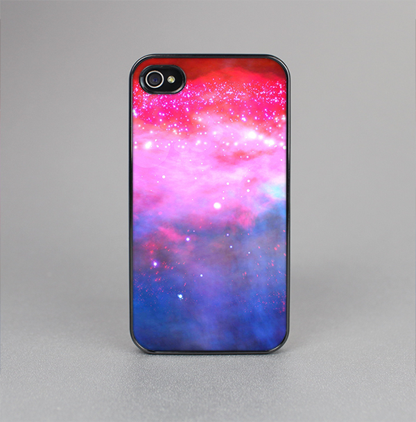 The Vivid Pink and Blue Space Skin-Sert for the Apple iPhone 4-4s Skin-Sert Case