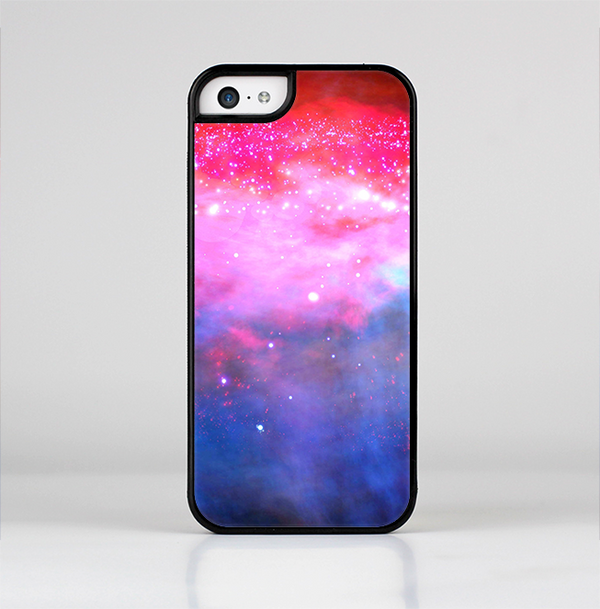 The Vivid Pink and Blue Space Skin-Sert Case for the Apple iPhone 5c