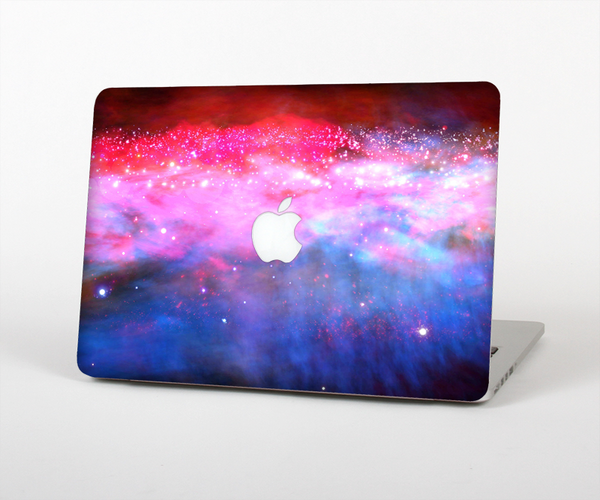 The Vivid Pink and Blue Space Skin Set for the Apple MacBook Pro 15" with Retina Display