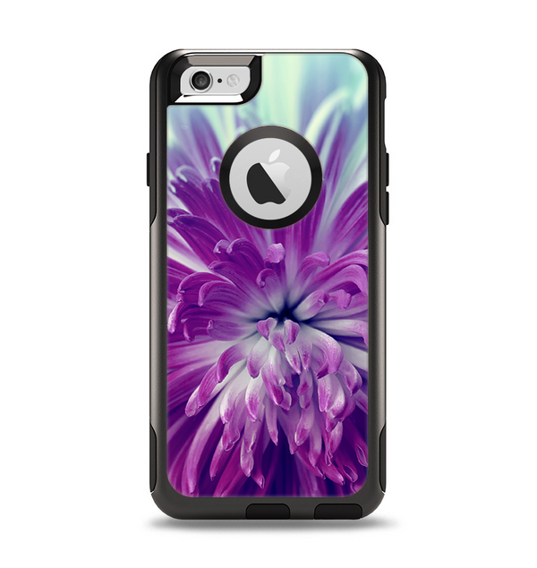 The Vivid Purple Flower Apple iPhone 6 Otterbox Commuter Case Skin Set
