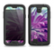 The Vivid Purple Flower Samsung Galaxy S4 LifeProof Nuud Case Skin Set