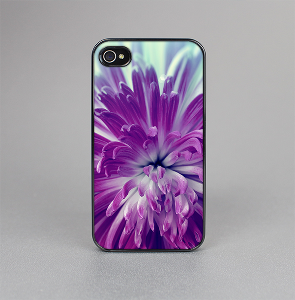 The Vivid Purple Flower Skin-Sert for the Apple iPhone 4-4s Skin-Sert Case