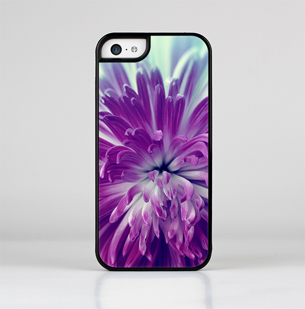 The Vivid Purple Flower Skin-Sert Case for the Apple iPhone 5c