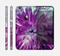 The Vivid Purple Flower Skin for the Apple iPhone 6