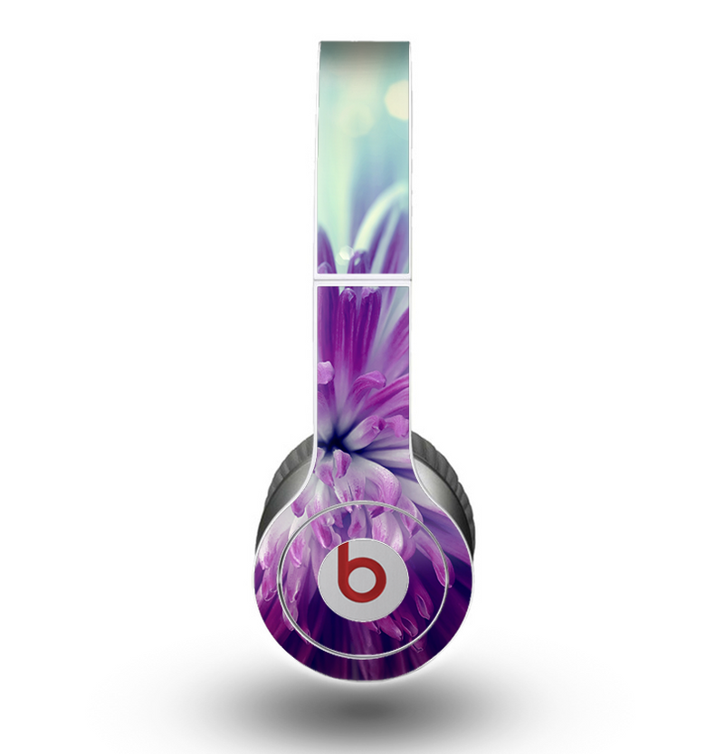 The Vivid Purple Flower Skin for the Beats by Dre Original Solo-Solo HD Headphones