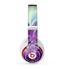 The Vivid Purple Flower Skin for the Beats by Dre Studio (2013+ Version) Headphones