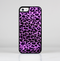 The Vivid Purple Leopard Print Skin-Sert Case for the Apple iPhone 5c