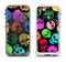 The Vivid Vector Neon Skulls Apple iPhone 5-5s LifeProof Fre Case Skin Set