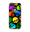 The Vivid Vector Neon Skulls Apple iPhone 5-5s Otterbox Commuter Case Skin Set