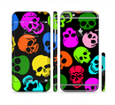 The Vivid Vector Neon Skulls Sectioned Skin Series for the Apple iPhone 6s Plus