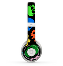 The Vivid Vector Neon Skulls Skin for the Beats by Dre Solo 2 Headphones