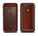 The Walnut WoodGrain V3 Apple iPhone 6/6s LifeProof Fre Case Skin Set