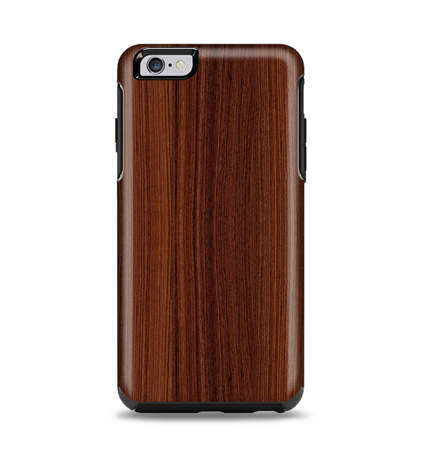 The Walnut WoodGrain V3 Apple iPhone 6 Plus Otterbox Symmetry Case Skin Set