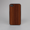 The Walnut WoodGrain V3 Skin-Sert for the Apple iPhone 4-4s Skin-Sert Case