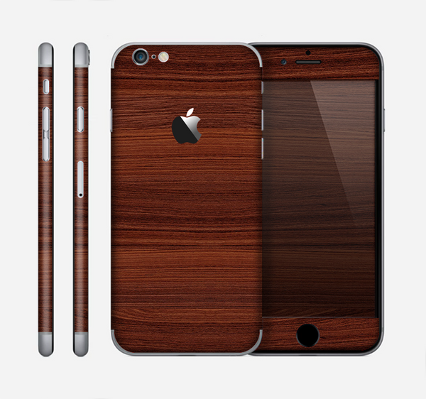 The Walnut WoodGrain V3 Skin for the Apple iPhone 6