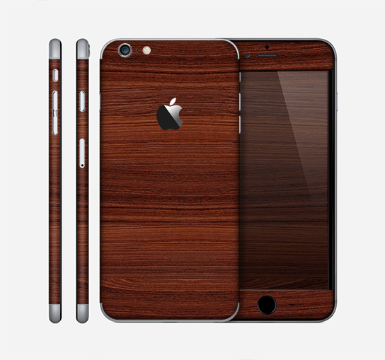 The Walnut WoodGrain V3 Skin for the Apple iPhone 6 Plus