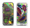 The Warped Colorful Layer-Circles Apple iPhone 5-5s LifeProof Fre Case Skin Set