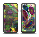 The Warped Colorful Layer-Circles Apple iPhone 6/6s Plus LifeProof Fre Case Skin Set