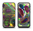The Warped Colorful Layer-Circles Apple iPhone 6/6s LifeProof Fre Case Skin Set