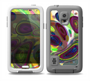 The Warped Colorful Layer-Circles Skin for the Samsung Galaxy S5 frē LifeProof Case
