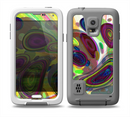 The Warped Colorful Layer-Circles Skin Samsung Galaxy S5 frē LifeProof Case