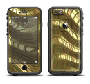 The Warped Gold-Plated Mosaic Apple iPhone 6/6s LifeProof Fre Case Skin Set