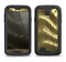 The Warped Gold-Plated Mosaic Samsung Galaxy S4 LifeProof Nuud Case Skin Set