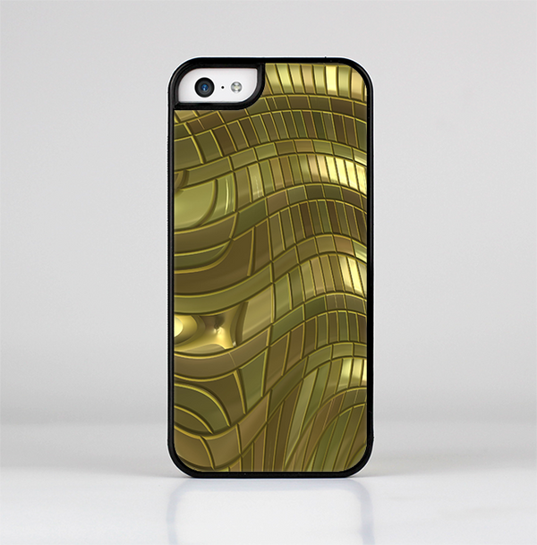 The Warped Gold-Plated Mosaic Skin-Sert Case for the Apple iPhone 5c